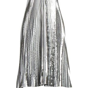 Balenciaga Pleated Midi Skirt